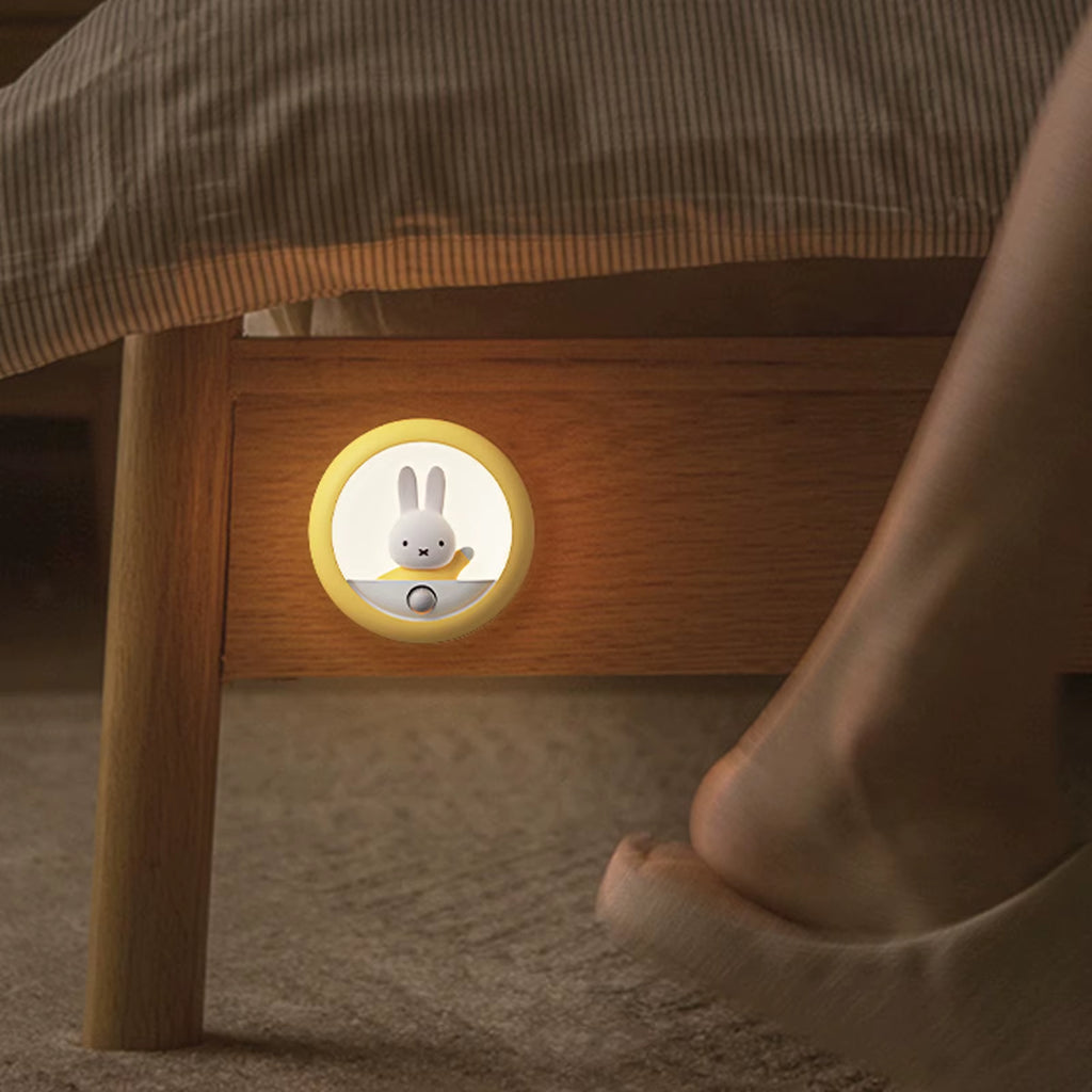 Illuminate Your Home with the Adorable &MIFFY Motion Sensor Night Light – Cordless, Rechargeable, and Versatile!